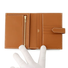 Load image into Gallery viewer, HERMES BEAN Compact Gold Epsom