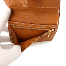 Load image into Gallery viewer, HERMES BEAN Compact Gold Epsom