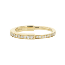 Load image into Gallery viewer, TIFFANY&Co. Rock ring with pavé diamonds Size Approximately No. 13 18K Yellow Gold