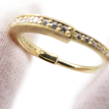 Load image into Gallery viewer, TIFFANY&Co. Rock ring with pavé diamonds Size Approximately No. 13 18K Yellow Gold