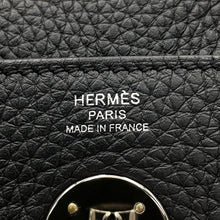 将图像加载到图库查看器中,HERMES Lindy Black Taurillon Clemence Size 26