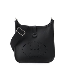 Load image into Gallery viewer, HERMES Evelyne 23 Black Taurillon Clemence Size 23