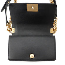 Load image into Gallery viewer, CHANEL Boy Chanel ChainShoulder Bag BlackA67085 Caviar Leather Size Small
