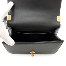 Load image into Gallery viewer, CHANEL Boy Chanel ChainShoulder Bag BlackA67085 Caviar Leather Size Small