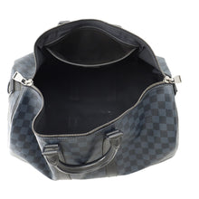 将图像加载到图库查看器中,LOUIS VUITTON Keepall A to Bandouliere Cobalt/NoirN23361 Damier Cobalt Canvas Size 45