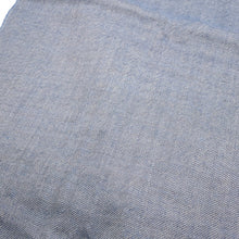 将图像加载到图库查看器中,PATEK PHILIPPE Scarf Blue Cashmere70% Silk30%