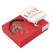 Load image into Gallery viewer, Valentino Garavani Rock Studded Chain Shoulder Bag Black6W5P0Y57CDV Calf Leather