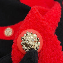 将图像加载到图库查看器中,CHANEL Cashmere blend knit cardigan Size 36 Black/RedP62567 Cashmere73% Wool19% Polyamide8%