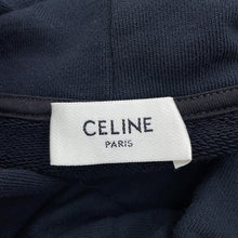 Load image into Gallery viewer, CELINE Loose hoodie / Cotton fleece Size S Black2Y468670Q.38NO Cotton100%