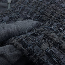 Load image into Gallery viewer, CHANEL Tweed Sleeveless Dress Size 36 BlackP71094 V62492 Cotton 35%, Viscose 31%, Polyamide 22%, Silk 7%, Polyester 5%