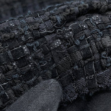 Load image into Gallery viewer, CHANEL Tweed Sleeveless Dress Size 36 BlackP71094 V62492 Cotton 35%, Viscose 31%, Polyamide 22%, Silk 7%, Polyester 5%