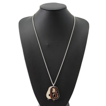 Load image into Gallery viewer, HERMES Maillon Deep Necklace Dune Metal