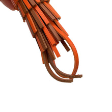 Load image into Gallery viewer, HERMES Bag Charm Chouette Mauve Sylvestre/Purple/Orange/Gold/White/Black Epsom Lambskin Swift Leather