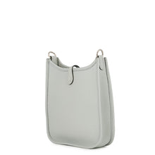 Load image into Gallery viewer, HERMES Evelyne Amazon Long Blue Pale/Etain Taurillon Clemence Size TPM