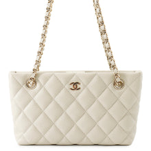 将图像加载到图库查看器中,CHANEL Timeless Classics Line ChainClutch Bag Light GrayAP4423 Caviar Leather