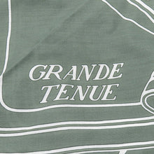 将图像加载到图库查看器中,HERMES Losange Saronno Grand Tunnel Size W75.2"xH29.1" Sage/White Cotton100%