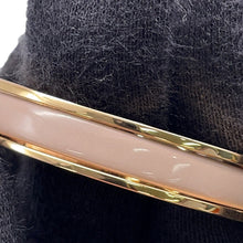 Load image into Gallery viewer, HERMES Enamel Bracelet 《Mini・Clic/Chaine d'Ancre》 Size PM Marong rasseH209000F Gold Plated Enamel
