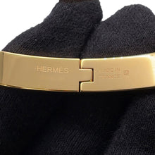 Load image into Gallery viewer, HERMES Enamel Bracelet 《Mini・Clic/Chaine d'Ancre》 Size PM Marong rasseH209000F Gold Plated Enamel