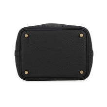 将图像加载到图库查看器中,HERMES Picotin Lock Black Taurillon Clemence Size PM