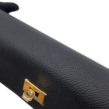 Load image into Gallery viewer, HERMES Kelly wallet long to go Black Epsom