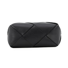 Load image into Gallery viewer, Bottega Veneta Maxi INTRECCIATO Mini Cassette Camera Bag Black701915VCQC28425 Lambskin