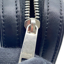 将图像加载到图库查看器中,CELINE logo messenger bag Black194503DOT Leather