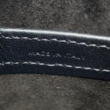 将图像加载到图库查看器中,CELINE logo messenger bag Black194503DOT Leather