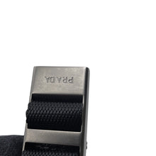 Load image into Gallery viewer, PRADA Fabric Crossbody Bag Black/Blue/White2VZ013 Nylon Leather