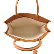 Load image into Gallery viewer, CELINE Vertical hippopotamus Natural/Tan190402BNZ Canvas Leather Size Large