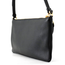 Load image into Gallery viewer, PRADA Shoulder Bag with Triangle Logo Black1BC238 Leather