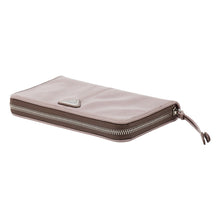 Load image into Gallery viewer, PRADA Zip Around Long Wallet Gray Beige2ML059 Leather
