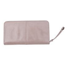 Load image into Gallery viewer, PRADA Zip Around Long Wallet Gray Beige2ML059 Leather