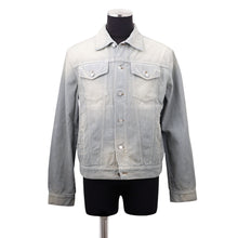 将图像加载到图库查看器中,PRADA Corduroy Blouson Jacket Size L Light BlueGEB227 Cotton100%