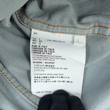将图像加载到图库查看器中,PRADA Corduroy Blouson Jacket Size L Light BlueGEB227 Cotton100%
