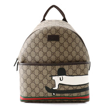 Load image into Gallery viewer, GUCCI Backpack Children's Dog GG Supreme Beige/Brown782708 GG Supreme Leather