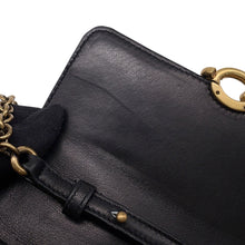 Load image into Gallery viewer, SAINT LAURENT PARIS LE MAILLON WALLET Chain Wallet Black738109 Leather