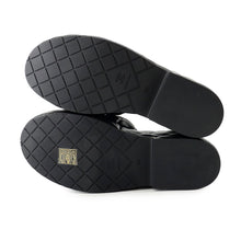 Load image into Gallery viewer, CHANEL CC Logo Matelasse Sandals BlackG39678 Lambskin Size 38C