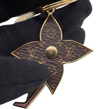Load image into Gallery viewer, LOUIS VUITTON Keychain Spring Street Brown/PinkM01187 Gold Plated Monogram・Canvas