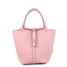 Load image into Gallery viewer, HERMES Picotin Lock Rose Sakura Taurillon Clemence Size PM