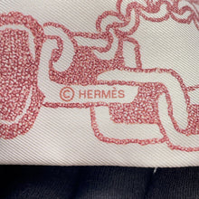 Load image into Gallery viewer, HERMES Twilly Boucle BOUCLES ET MAILLONS Greige / Brique / Orange Silk100%