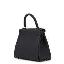 将图像加载到图库查看器中,HERMES Kelly Retourne Black Togo Leather Size 25