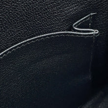 将图像加载到图库查看器中,HERMES Kelly Retourne Black Togo Leather Size 25