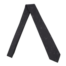 将图像加载到图库查看器中,LOUIS VUITTON LV Starry Night Necktie Size 7CM NoirM79089 90% Silk, 10% Lurex