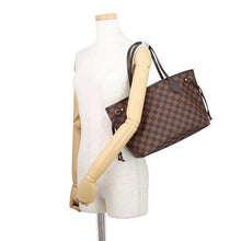 Load image into Gallery viewer, LOUIS VUITTON Neverfull RedN51109 Damier Ebene Canvas Size PM