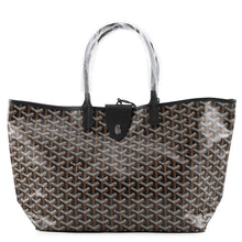 将图像加载到图库查看器中,GOYARD Saint Louis with clip BlackSTLCROPMLTY01CL01P PVC Leather Size PM