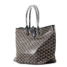 将图像加载到图库查看器中,GOYARD Saint Louis with clip BlackSTLCROPMLTY01CL01P PVC Leather Size PM