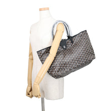 将图像加载到图库查看器中,GOYARD Saint Louis with clip BlackSTLCROPMLTY01CL01P PVC Leather Size PM