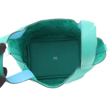 Load image into Gallery viewer, HERMES Picotin Lock Eclat Vert Veron/Bruno Taurillon Clemence Swift Leather Size PM