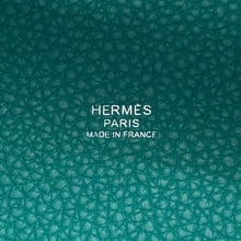 Load image into Gallery viewer, HERMES Picotin Lock Eclat Vert Veron/Bruno Taurillon Clemence Swift Leather Size PM