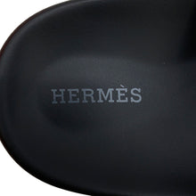 Load image into Gallery viewer, HERMES Sandals Chypre BlackH222100Z Calf Leather Size 38
